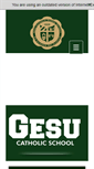 Mobile Screenshot of gesuschool.udmercy.edu